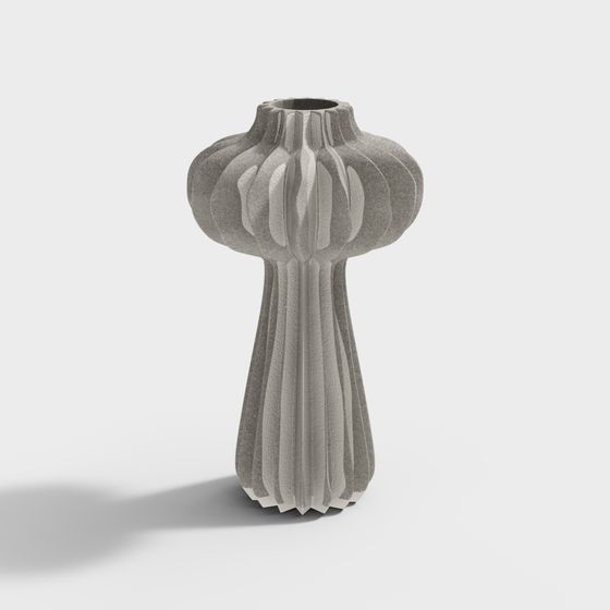 Origami Vase 3D Model