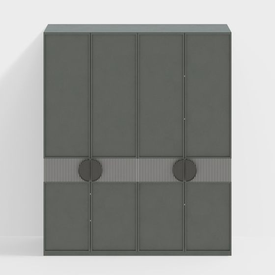 Urban Storage Cabinet 3D model for Modern Design