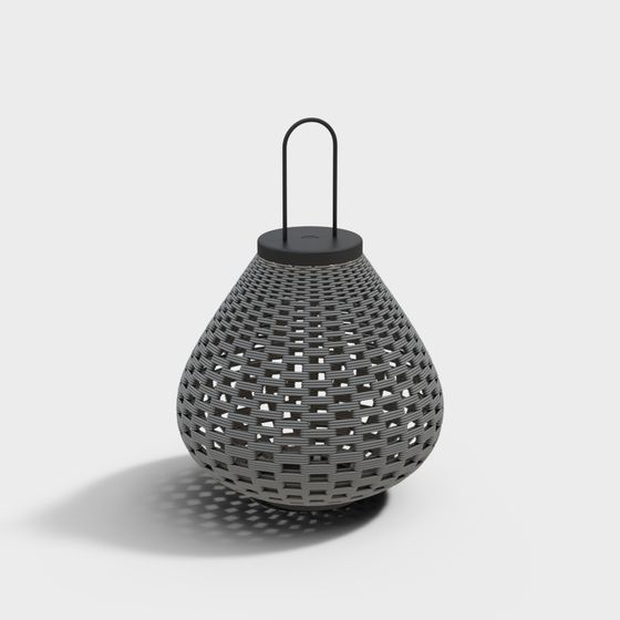 Woven Lantern 3D Model