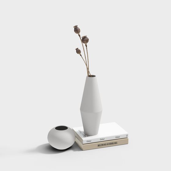 Elegant Vase 3D model for Modern Aesthetics