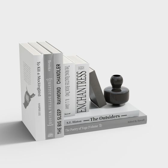 The Light of Literature 3D model for Creative Spaces