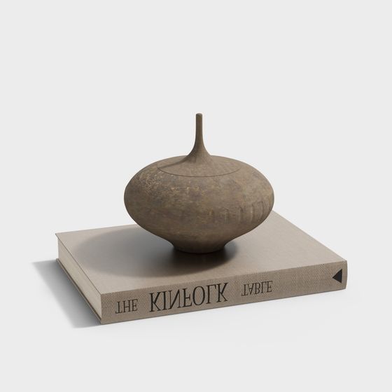 Kinfolk Table 3D model - Modern Minimalist Design