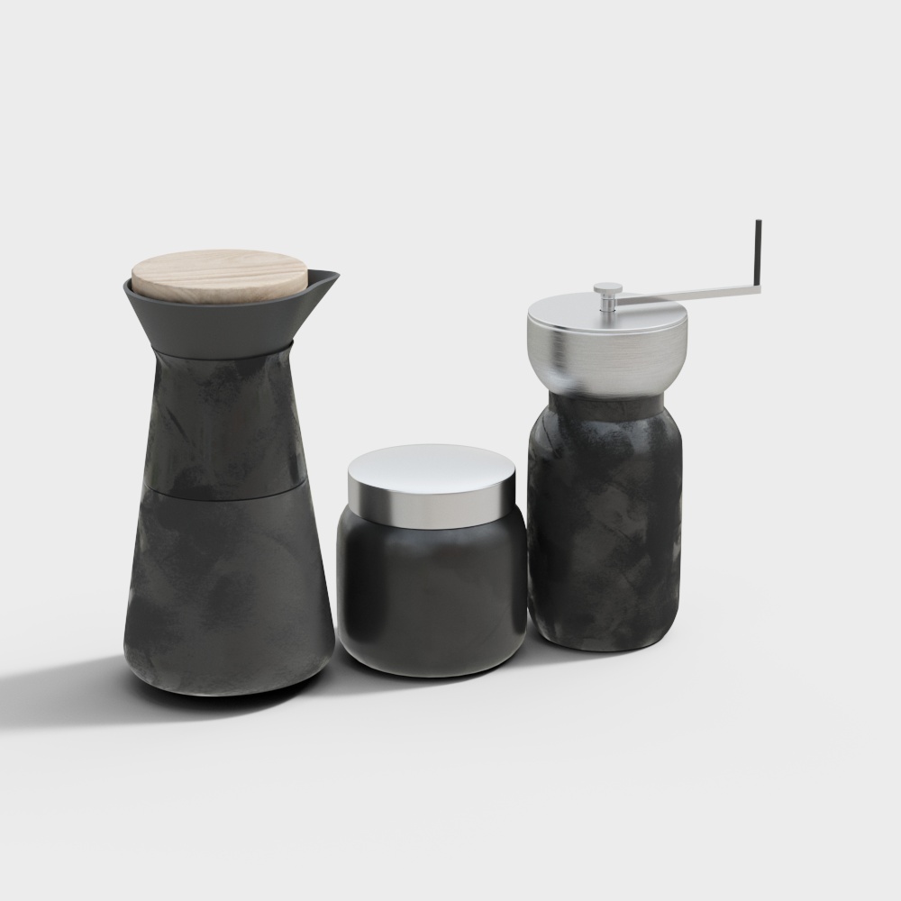 Set di Bottiglie per Condimenti