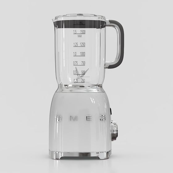 Vintage Blender 3D model for Modern Kitchens