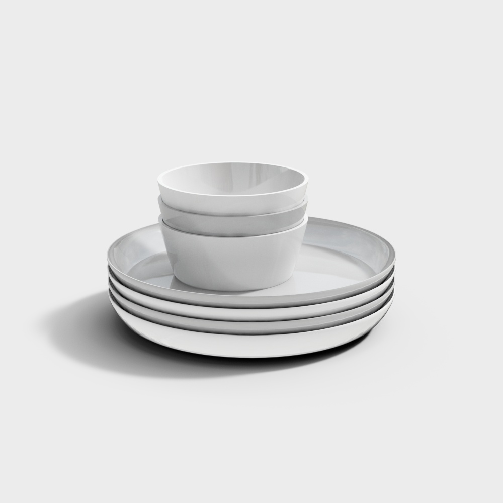 Bowl and Dish Set