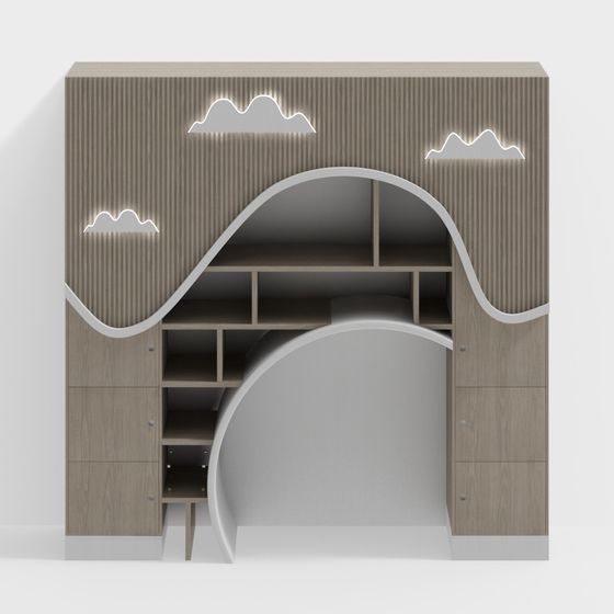 Cloudscape Arch 3D model