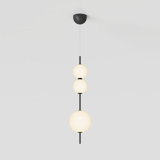 Low-Poly Pendant Light 3D model