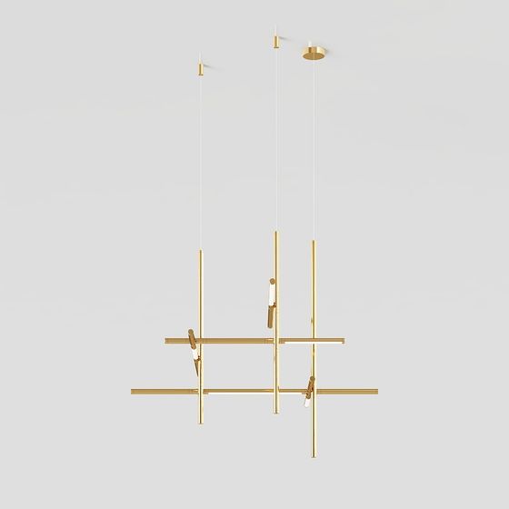 Geometric Light Pendant 3D model