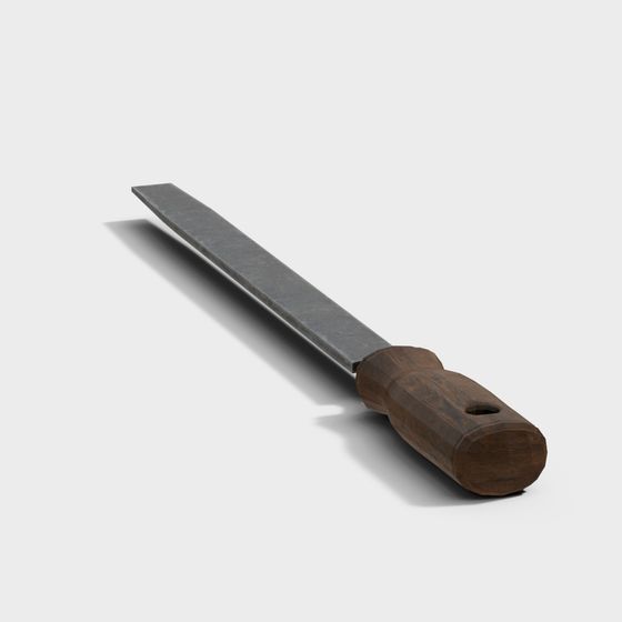 Antique Chisel 3D model