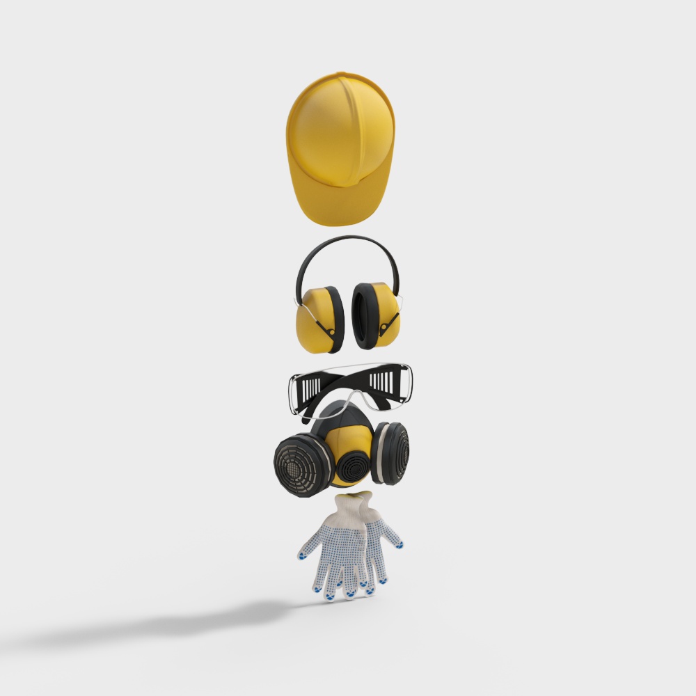 จี้รวมหมวกนิรภัยและหน้ากาก