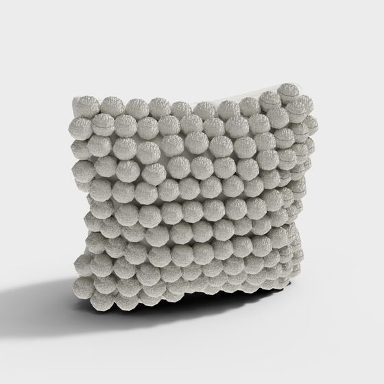 Spherical Stacking 3D Model - Low-Poly Design