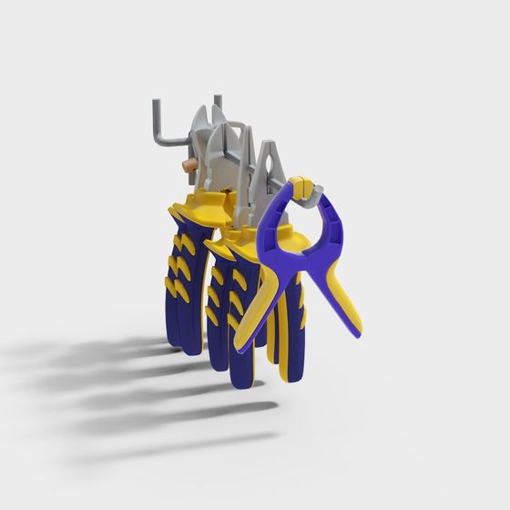 Futuristic Mechanical Warrior 3D Model