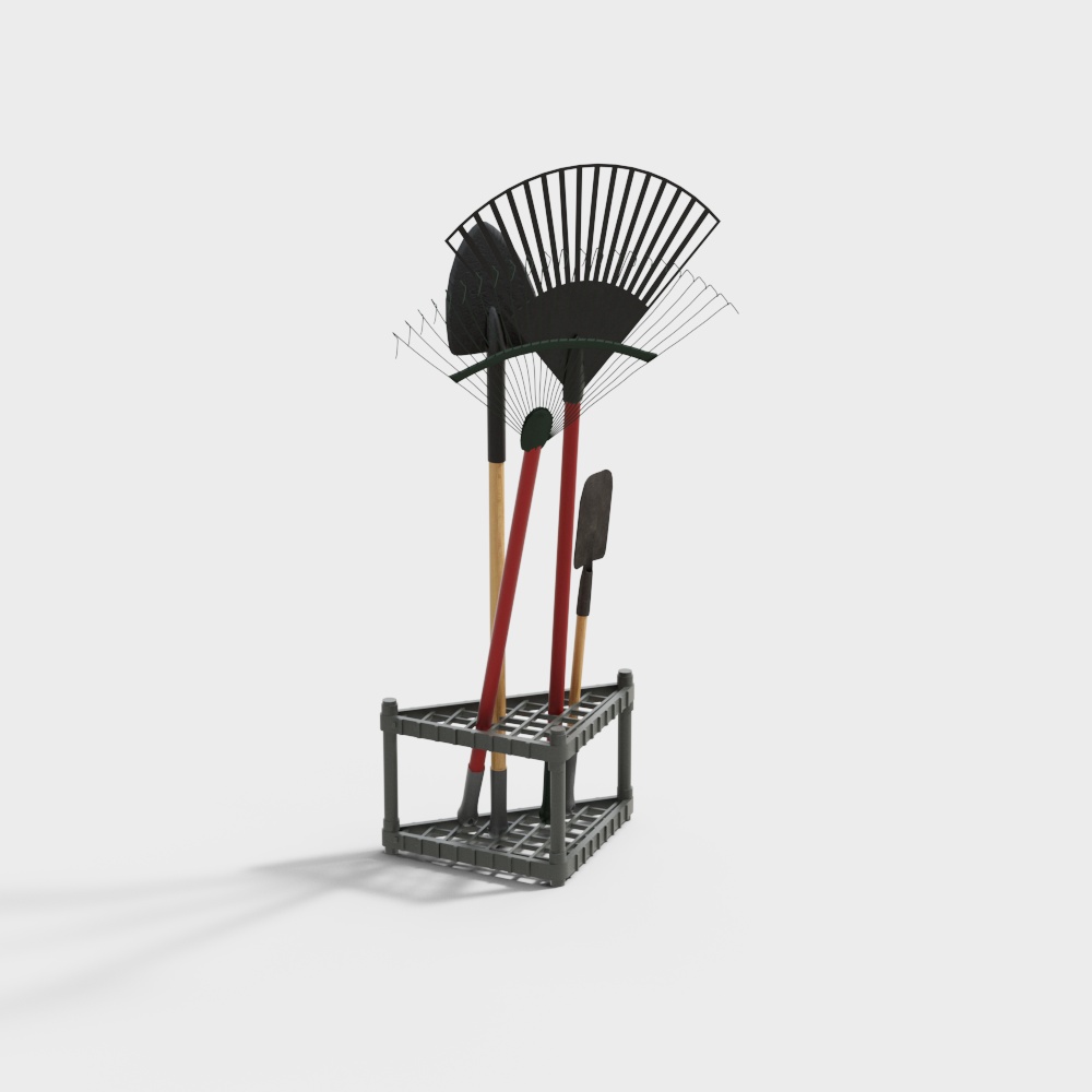 Garden Tool Organizer 3D model