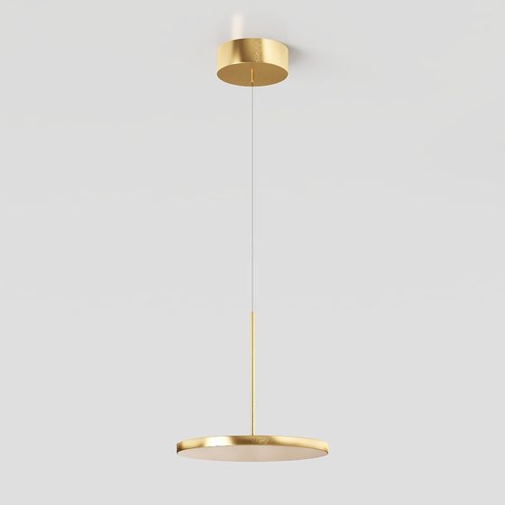 Elegant Minimalist Chandelier 3D model