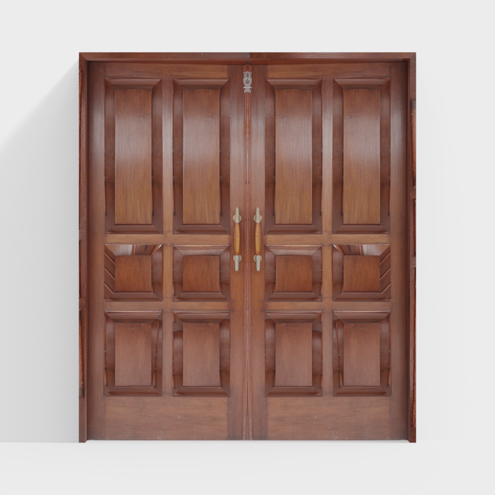 Teak Wood Door
