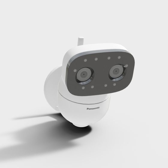 Panasonic Security Camera 3D Model