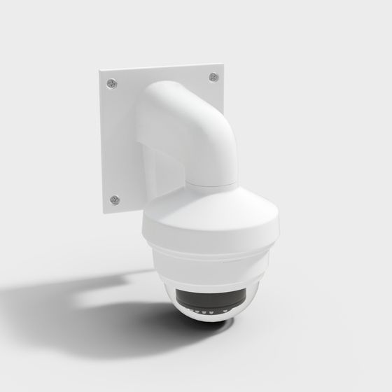 Surveillance Camera 3D Model for Modern Urban Designs