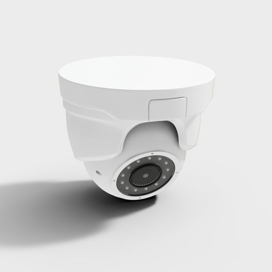 Stylish Security Camera 3D model for Creative Projects