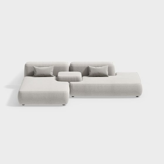 Sofa combinaison en tissu