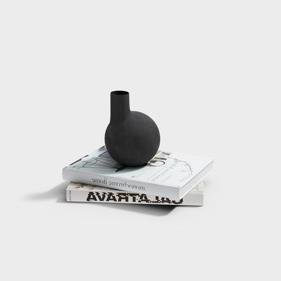 Stylish Low-Polygon Vase 3D model