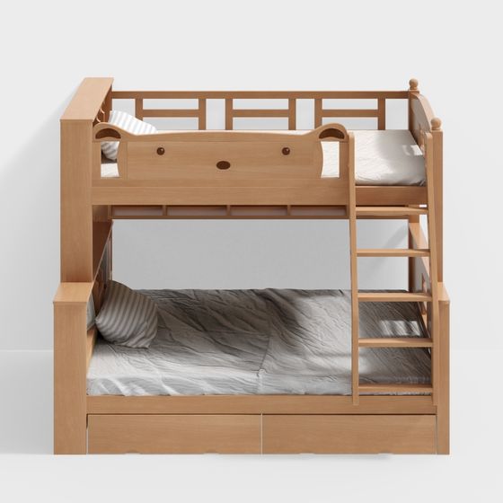 801 Bücherregal Schublade - 1.5m - Naturholzfarbe