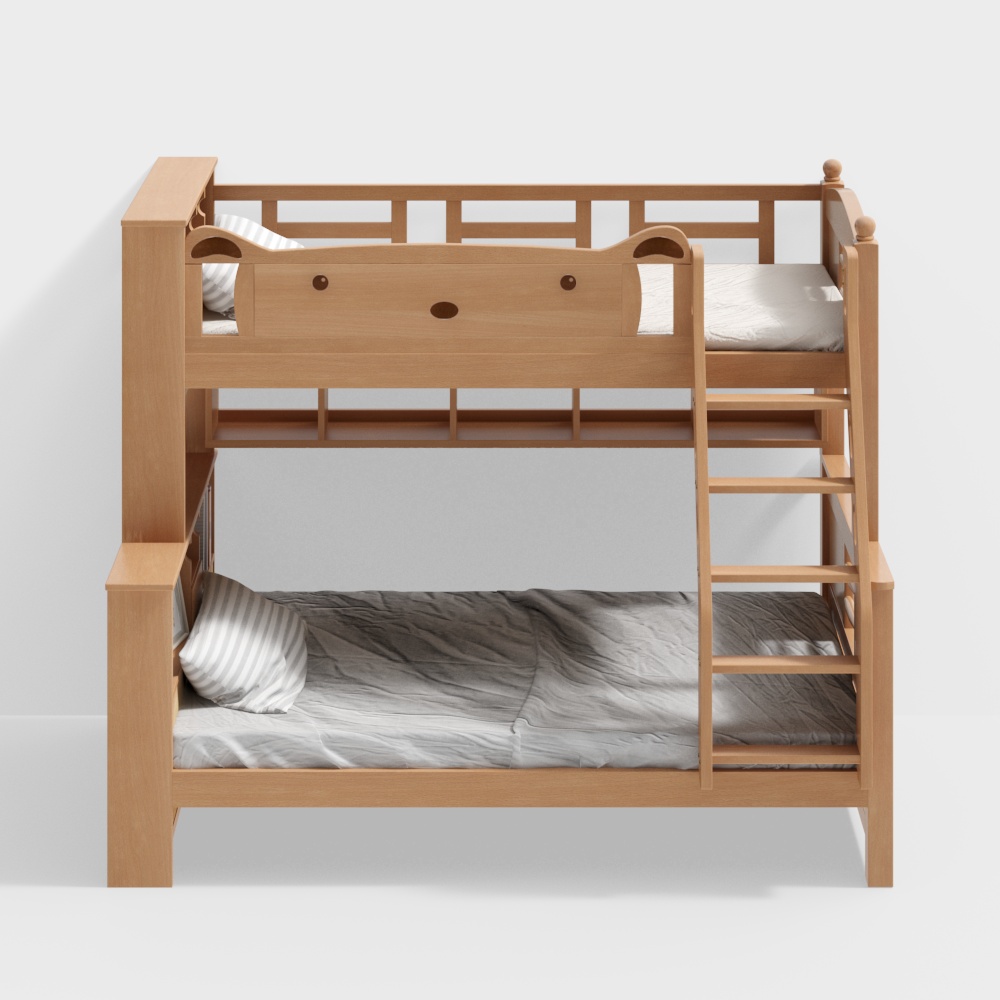 Estantería 801 - 1.2m - color madera natural