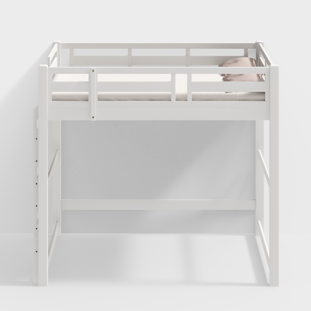 Loft Bed - Side Front Vertical Ladder
