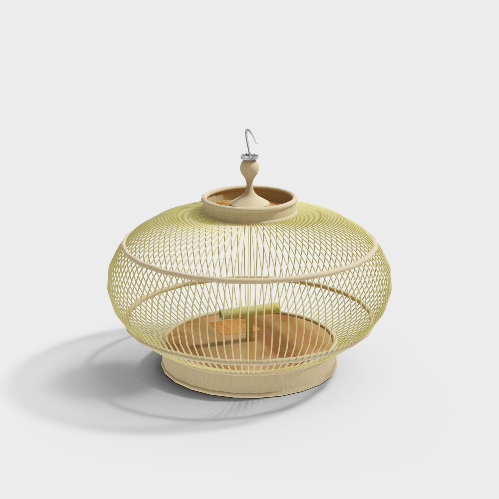 Classic Javanese Bamboo Bird Cage