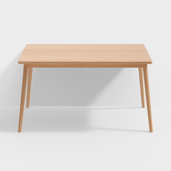 Finnish Dining Table - Natural Wood Finish