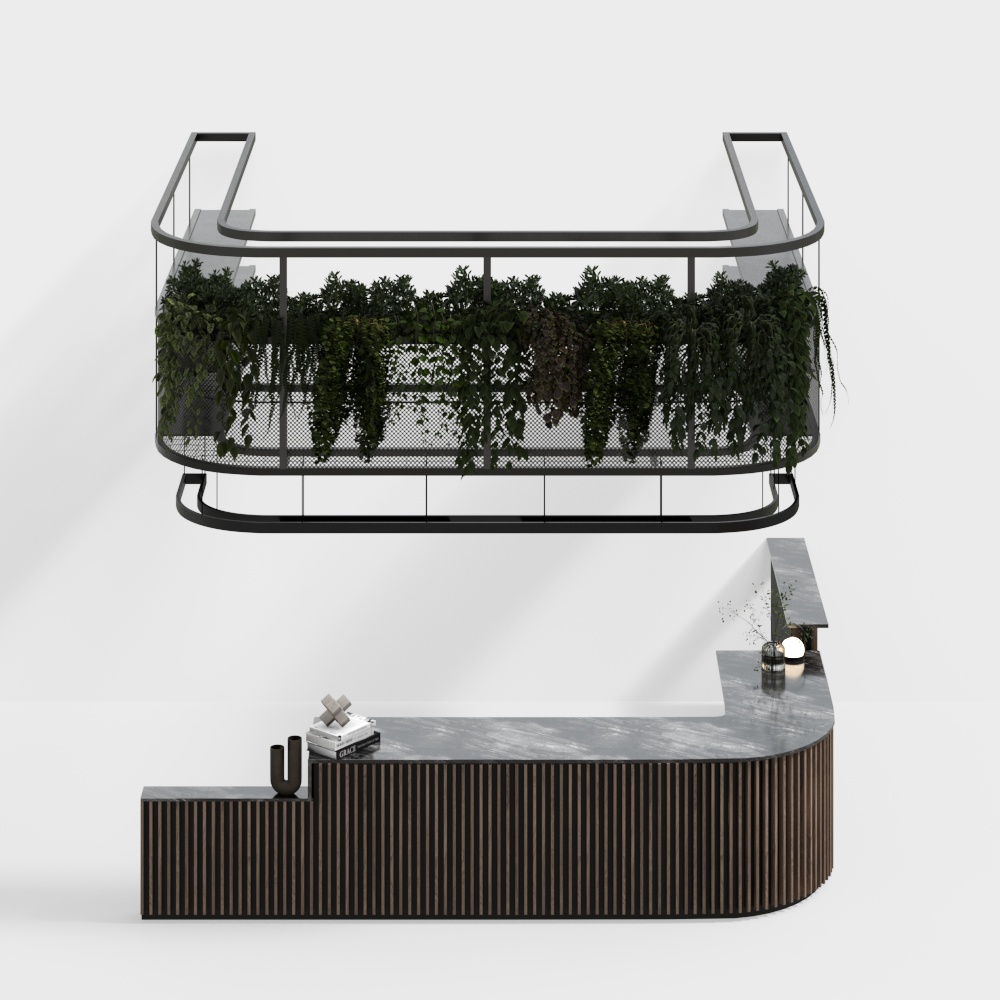 Reception Desk For Restaurant and Café Set