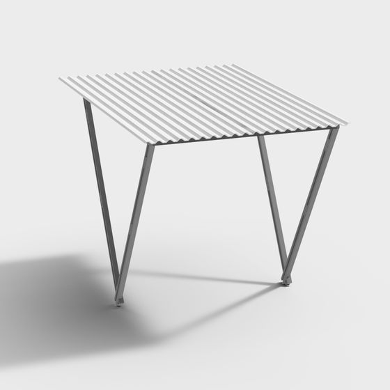 Urban Wings 3D model - Modern Minimalist Design