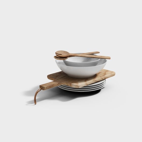 Charming Kitchenware 3D model