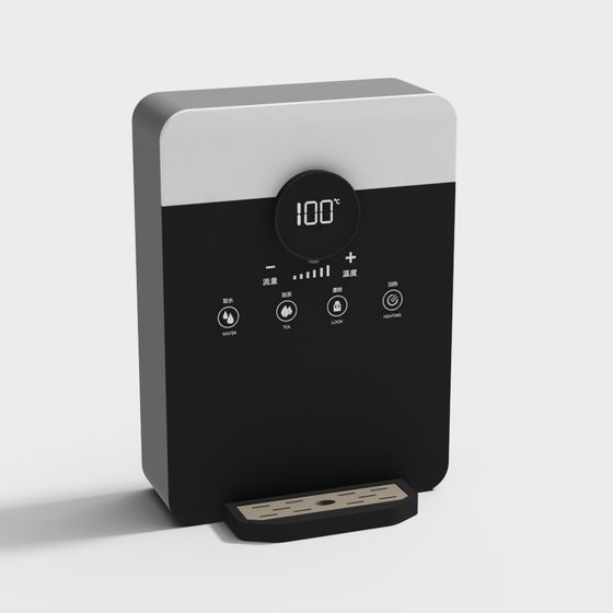 Stylish Smart Kettle 3D model