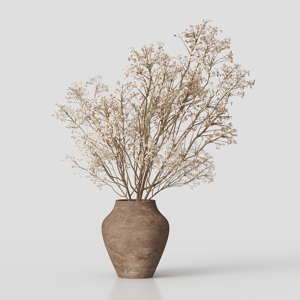 乾燥した枝の飾り