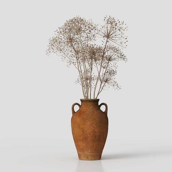 Декор из засохшей ветки