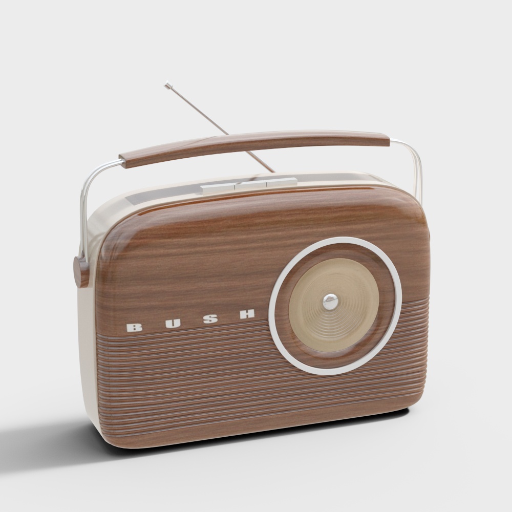 Vintage Old-Fashioned Radio