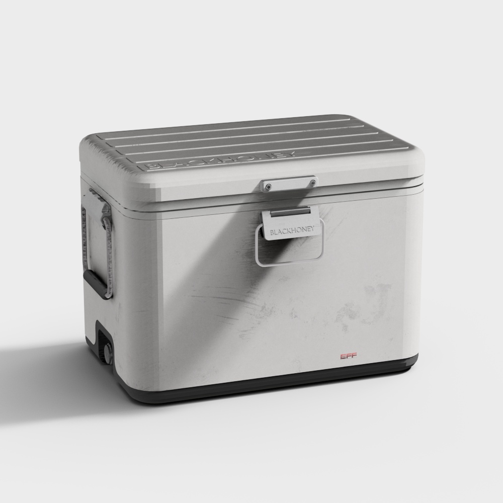 Urban Refrigerator 3D Model for Creative Projects