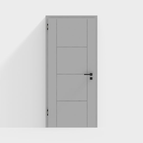 Minimalist Door 3D model
