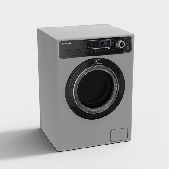 Samsung Washing Machine 3D Model for Modern Design