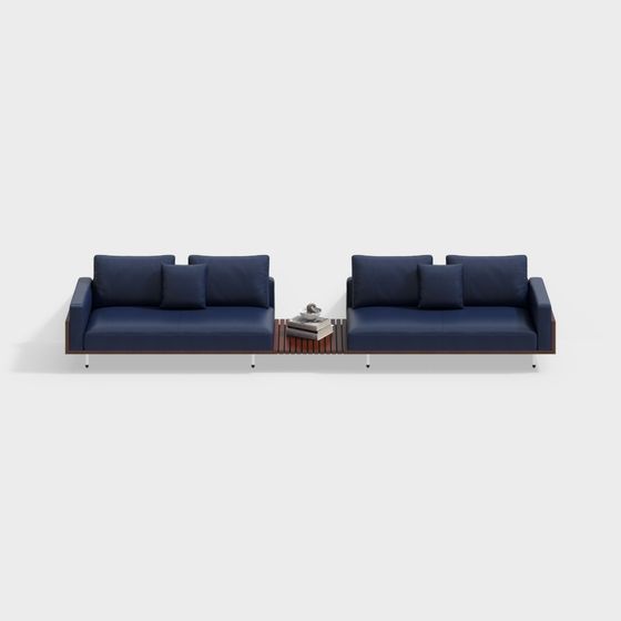 Urban Comfort Sofa 3D model for Contemporary Spaces