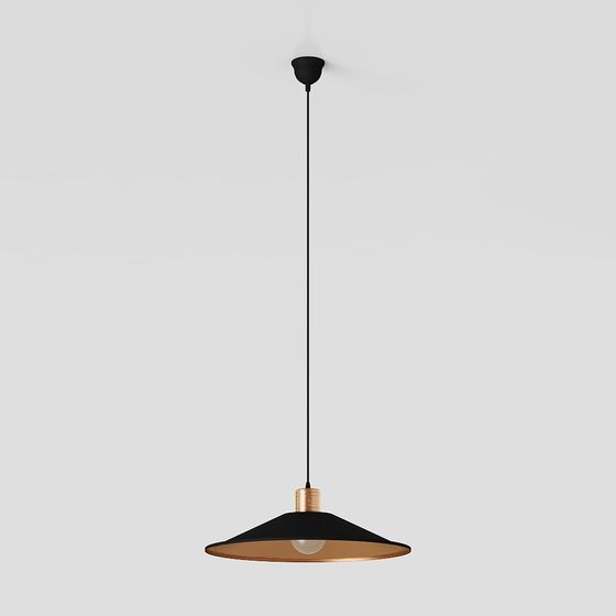 Modern Minimalist Chandelier 3D model