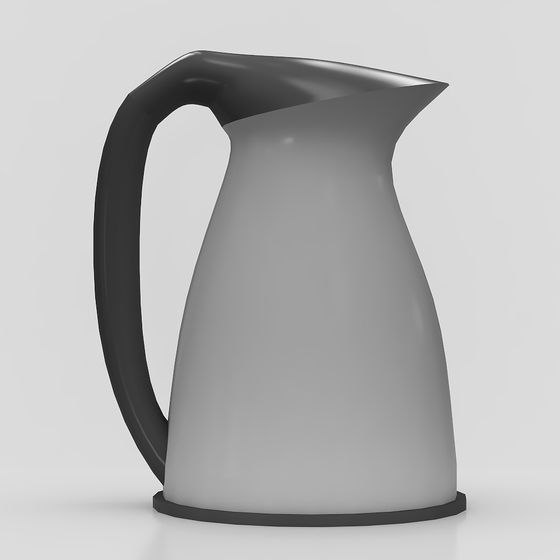 Elegant Kettle 3D model for Modern Aesthetics