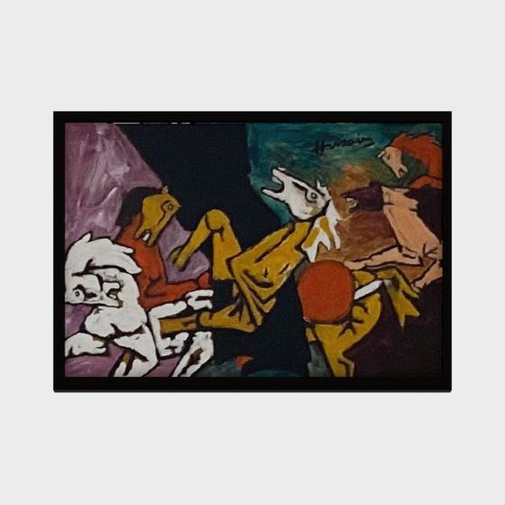 Abstract Equine 3D Model - A New Visual Experience