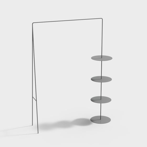 Suspended Display Stand 3D model