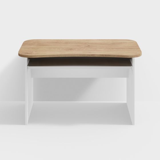 Urban Corner Side Table 3D model for Modern Interiors