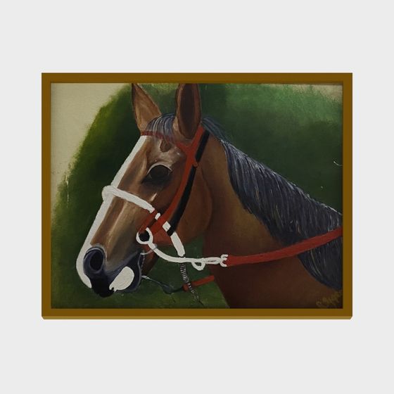 Elegant Racehorse 3D model for Designers