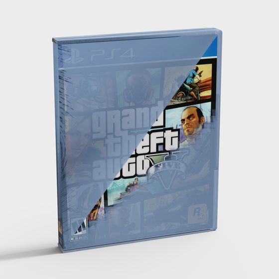 Grand Theft Auto V Inspired 3D Model