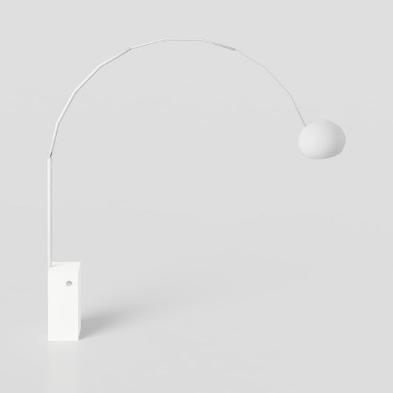 Stylish Modern Lamp 3D Model for Creative Projects