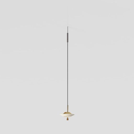 Modern Minimalist 3D Hanging Lamp Model