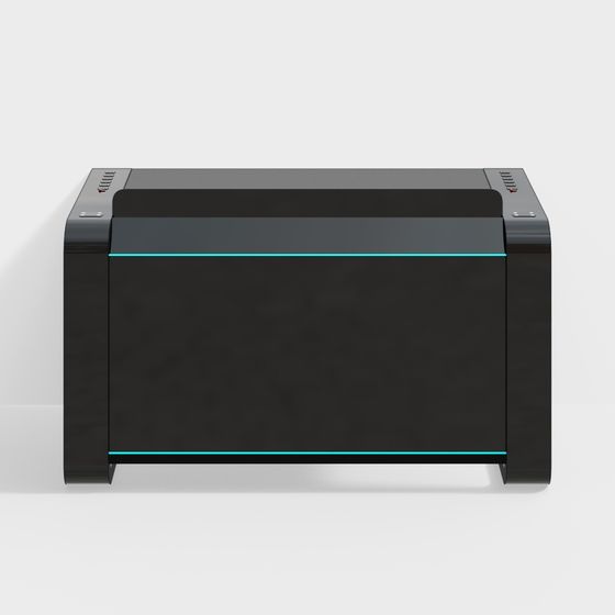 Futuristic Tech Printer 3D Model